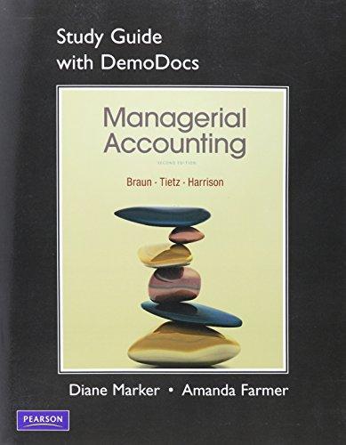 Book Managerial Accounting With Demodocs free