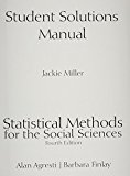 Book Student Solutions Manual for Statistical Methods for the Social Sciences free
