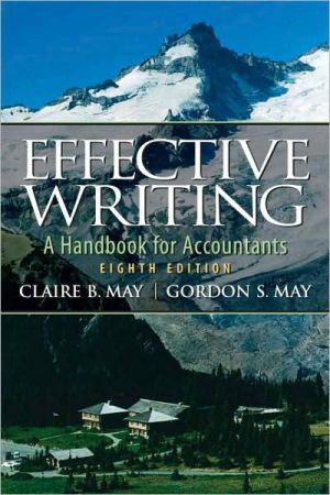 Book Effective Writing: A Handbook for Accountants free