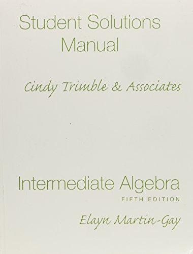 Book Student Solutions Manual: Stand alone, 5th Edition free