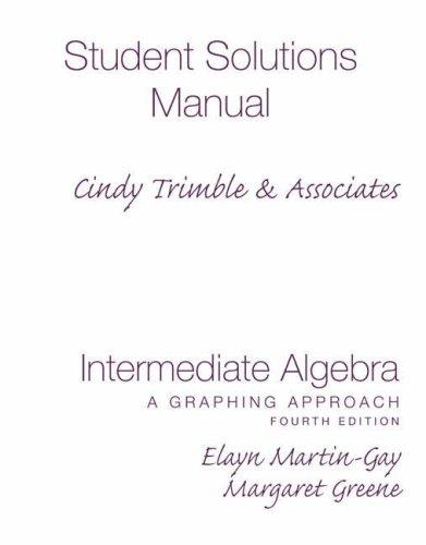 Book Intermediate Algebra: Graphing Appr (Ssm) 4th free