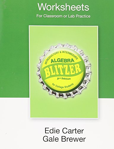 Book Introductory & Intermediate Algebra for College Students free