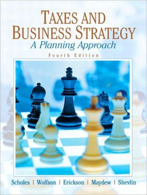 Book Taxes & Business Strategy (4th Edition) free
