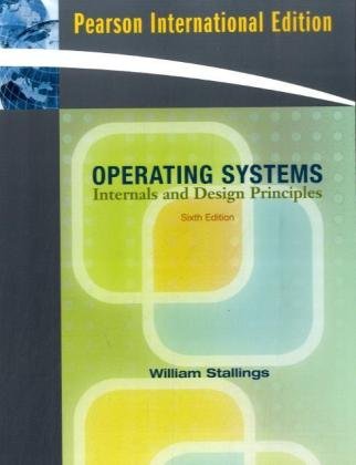 Book Operating Systems: Internals and Design Principles (6th Edition) free