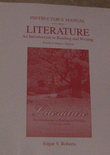 Book Instructor's Manual to accompany Literature: An Introduction to Reading and Writing, 4th compact edi free