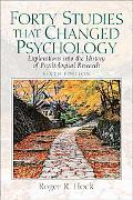 Book Forty Studies that Changed Psychology: Explorations into the History of Psychological Research free