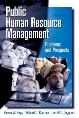 Book Public Human Resource Management: Problems and Prospects free