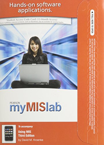Book MyMISLab with Pearson eText -- Access Card -- for Using MIS (12-month access) free