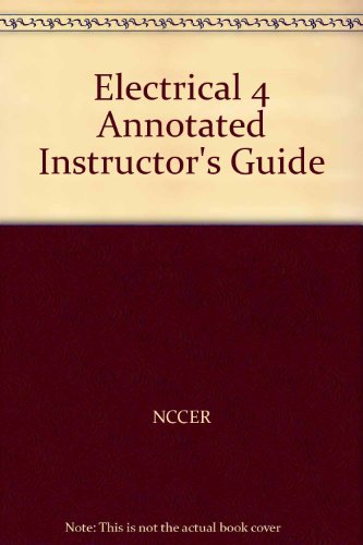 Book Electrical 4 Annotated Instructor's Guide free