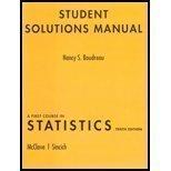 Book A Student Solutions Manual for First Course in Statistics free