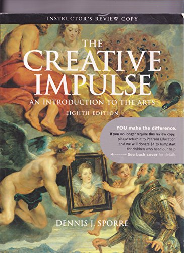 Book The Creative Impulse, 8th Edition, Instructor's Review Copy free
