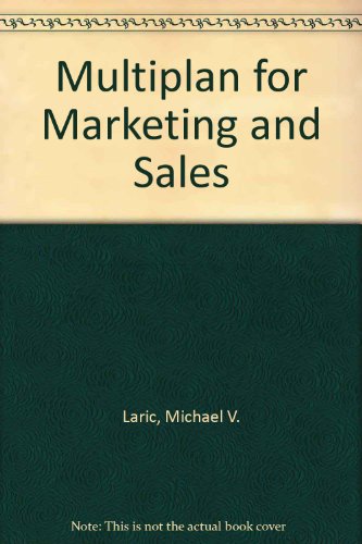 Book Multiplan For Marketing And Sales free