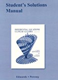 Book Student Solutions Manual for Differential Equations and Linear Algebra free