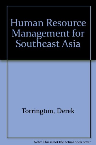 Book Human resource management for Southeast Asia free