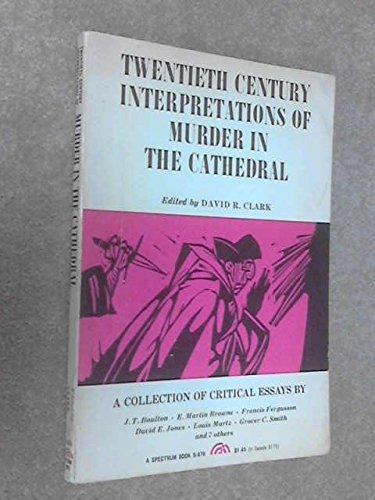 Book Twentieth century interpretations of Murder in the Cathedral;: A collection of critical essays free