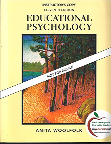 Book Educational Psychology (11Th Edition)(Instructor's Copy) free