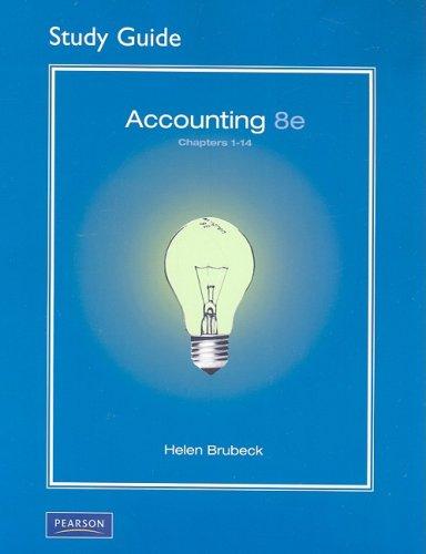 Book Study Guide for Accounting, Chapters 1-14 free