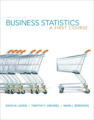 Book Business Statistics: A First Course (5th Edition) free