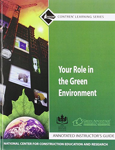 Book Your Role in the Green Environment: Annotated Instructor's Guide free