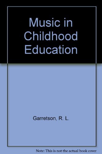 Book Music in Childhood Education free