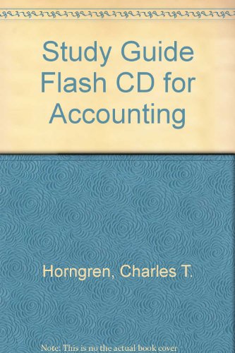 Book Study Guide Flash CD for Accounting free
