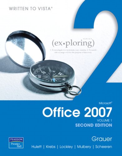Book Exploring Microsoft Office 2007, Volume 1 Value Pack (includes Myitlab 12-month Student Access  & Technology In Action, Complete) free
