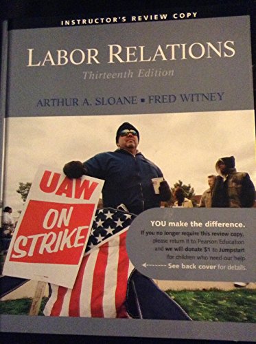 Book Labor Relations 13 Edition Ins. Rev. free