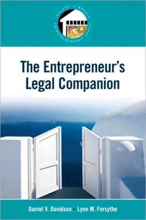 Book The Entrepreneur's Legal Companion (Prentice Hall Entrepreneurship Series) free