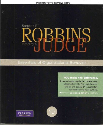 Book Essentials of Organizational Behavior free