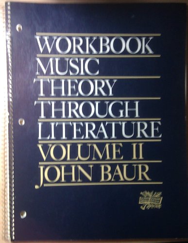 Book Music Theory Through Literature (Workbook) free