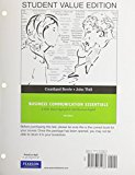 Book Business Communication Essentials, Student Value Edition free