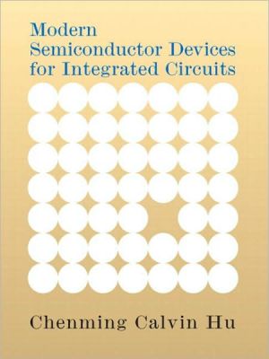 Book Modern Semiconductor Devices for Integrated Circuits free