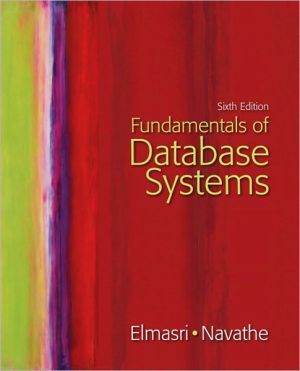 Book Fundamentals of Database Systems (6th Edition) free