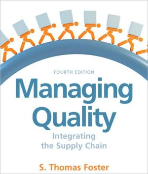 Book Managing Quality: Integrating the Supply Chain free