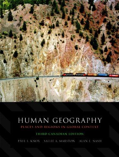 Book Human Geography: Places and Regions in Global Context, Third Canadian Edition with Companion Website (3rd Edition) free