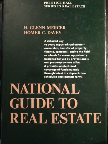 Book National Guide To Real Estate (prentice-hall Series In Real Estate) free