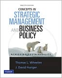 Book Concepts in Strategic Management and Business Policy: Achieveing Sustainability free