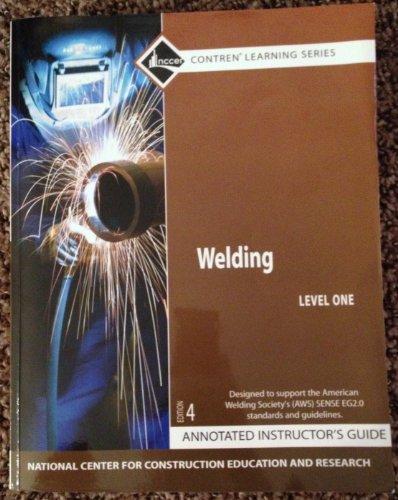 Book Welding (NCCER CONTREN Learning Series) Annotated Teacher's Edition free