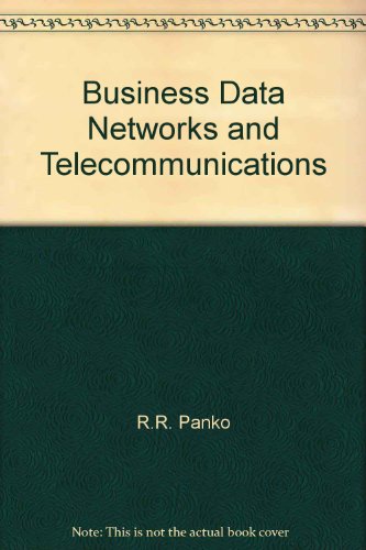 Book Business Data Networks and Telecommunications free