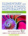 Book Elementary & Middle School Mathematics With Myeducationlab & Envisionmath California Ed & Field Experience Guide (7th Edition) free