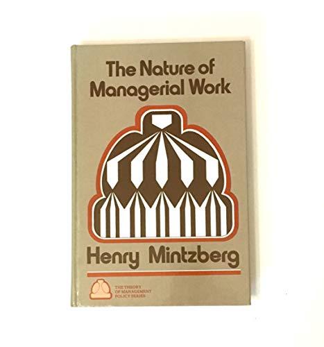 Book The Nature of Managerial Work free