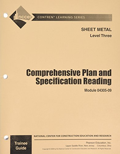 Book Sheet Metal Level 3: Comprehensive Plan And Specification Reading Trainee Guide (04305-09) free