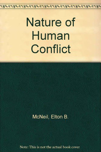 Book Nature Of Human Conflict free
