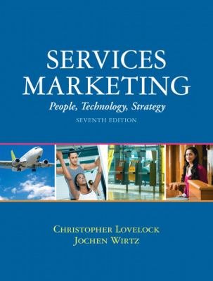 Book Services Marketing: People, Technology, Strategy, by Lovelock, 7th Edition free