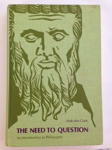 Book The need to question; an introduction to philosophy free