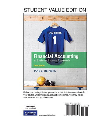 Book Financial Accounting: Business Process Approach, Student Value Edition free