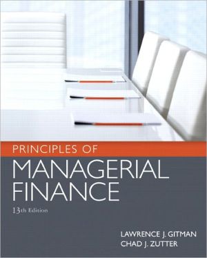 Book Principles of Managerial Finance free