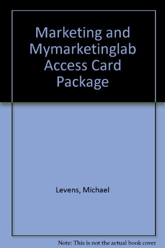 Book Marketing And Mymarketinglab Access Card Package free