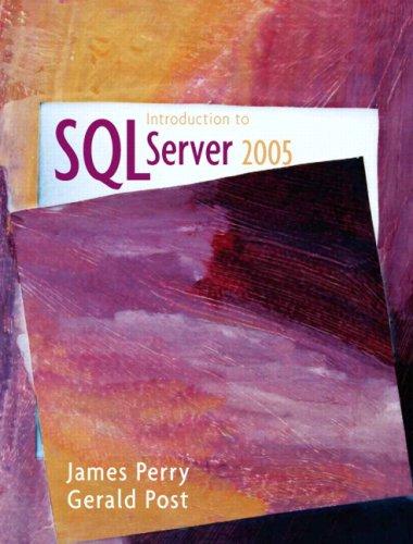Book Introduction to SQL Server 2005 free