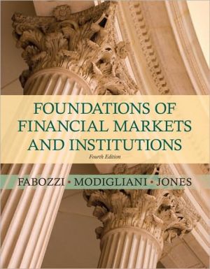 Book Foundations of Financial Markets and Institutions (4th Edition) free